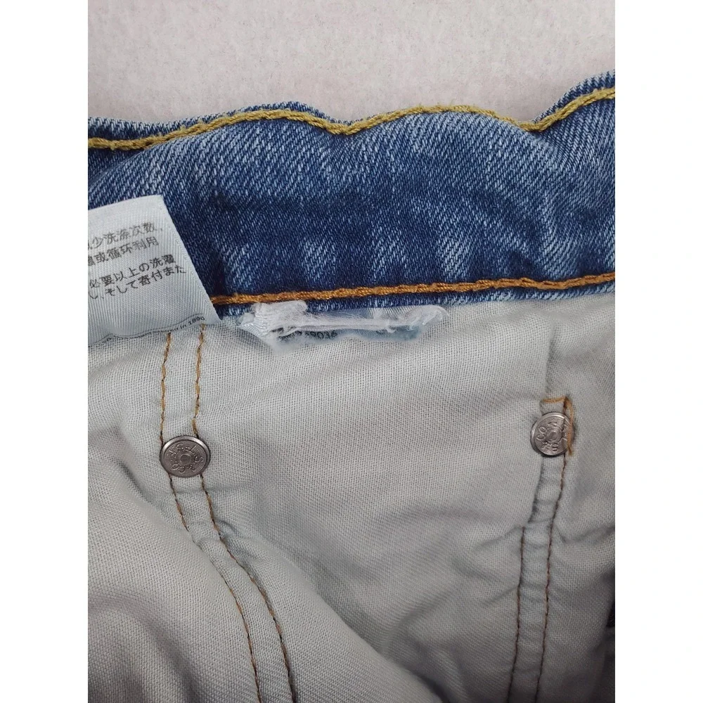 Levis 550 Jeans Mens 36x30 Blue Relaxed Tapered Medium Wash Stretch Denim Pants